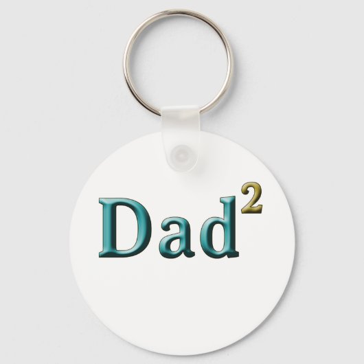 パパ – 父の日の贈り物 キーホルダー (正面)