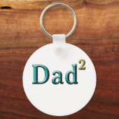パパ – 父の日の贈り物 キーホルダー (正面)