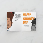 パパ!父の日 サンキューカード (内部)