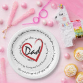 パパ – 父の日 ペーパープレート (パーティー)