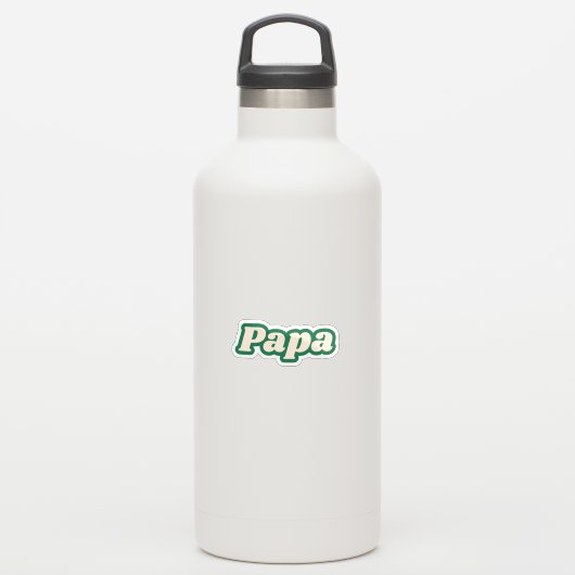 パパ | 父・おじいさん シール (ウォーターボトル)