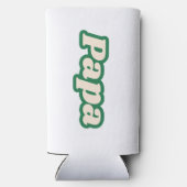 パパ | 父・おじいさん スリム缶クーラー (裏面)