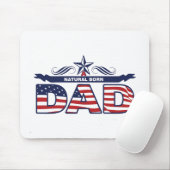 パパ、父、自然な生まれるパパ マウスパッド (マウス)