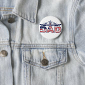 パパ、父、自然な生まれるパパ 缶バッジ (インサイチュ)