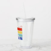 パパ。男神話伝説。 アクリルタンブラー (左)