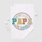 パパ、男、神話、伝説 ゴルフタオル (インサイチュ)