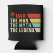 パパ。男、神話、伝説。 缶クーラー (裏面)