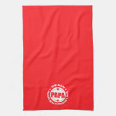 パパ。男。神話。凡例。 キッチンタオル (縦)