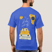 パパ：私たちを支える接着剤 Tシャツ (裏面)