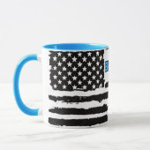 パパ。私のヒーロー。 マグカップ (左)