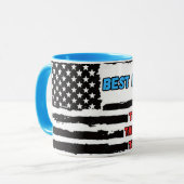 パパ。私のヒーロー。 マグカップ (正面左)