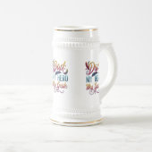 パパ:私のヒーロー、私のガイド – Stein 22 oz ビールジョッキ (正面右)