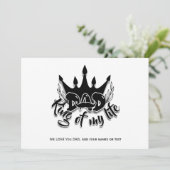 パパ 私の人生の王 父の日 シーズンカード (スタンド正面)