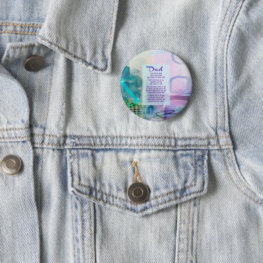 パパ、私の側に-悔やみや弔慰を立てました 缶バッジ (インサイチュ)