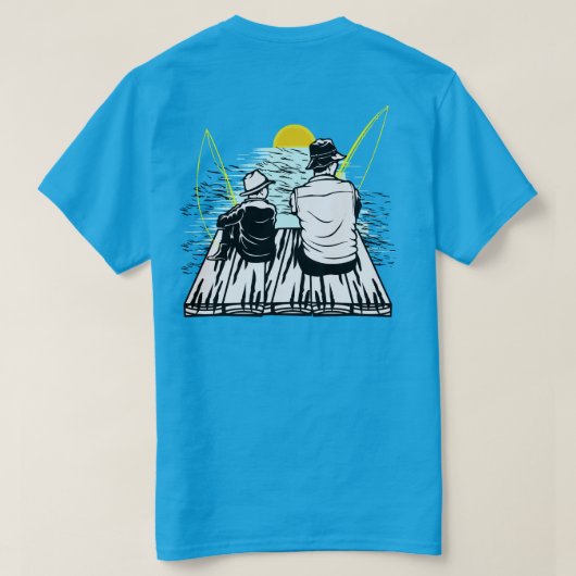 パパ:私の初めての親友 Tシャツ (デザイン裏面)