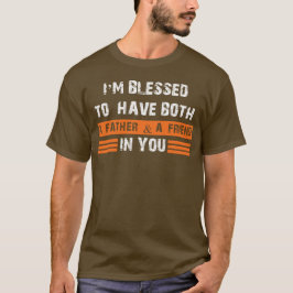 パパ:私の初めての親友 Tシャツ