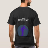 パパ：私の永遠のロールモデル Tシャツ (裏面)