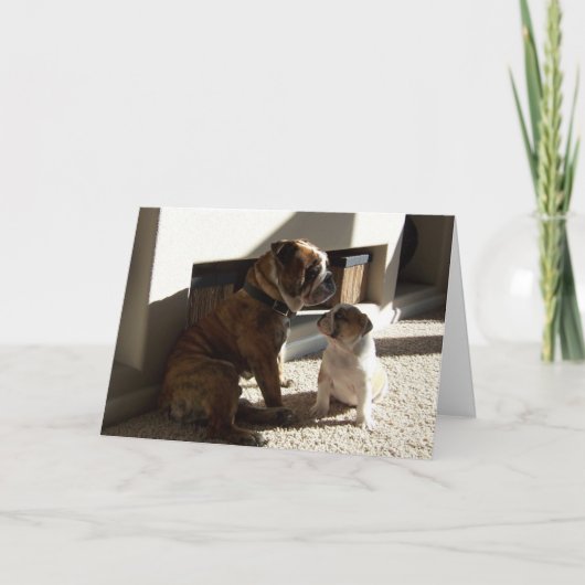 パパ、私の英雄です カード (正面)