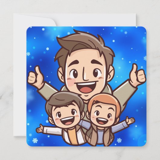 パパ、私の静かなヒーロー シーズンカード (正面)