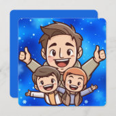 パパ、私の静かなヒーロー シーズンカード (正面/裏面)