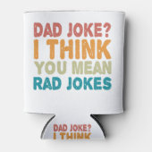 パパ?私は考え素晴らしいジョークおもしろいパパ 缶クーラー (正面)