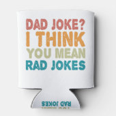 パパ?私は考え素晴らしいジョークおもしろいパパ 缶クーラー (裏面)