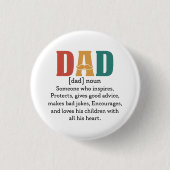 パパ 缶バッジ (正面)