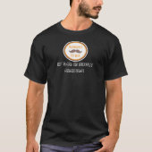 パパ:自分の安全な場所」説明 Tシャツ (正面)