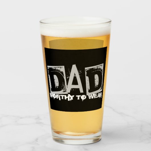 パパ-衣服に値 タンブラーグラス (ドリンク正面)