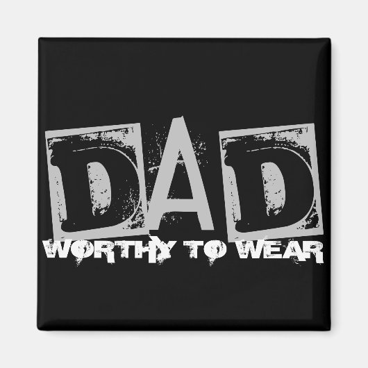 パパ-衣服に値 マグネット (正面)