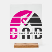 パパ:表現の無条件父の愛 アクリルサイン (正面)