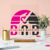 パパ:表現の無条件父の愛 アクリルサイン (ウェディング)