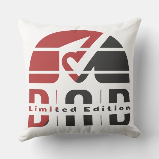 パパ:表現の無条件父の愛 クッション (裏面)