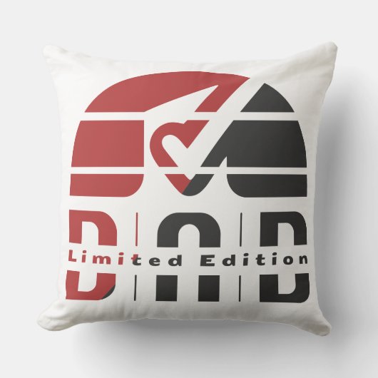 パパ:表現の無条件父の愛 クッション (正面)