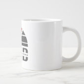 パパ:表現の無条件父の愛 ジャンボコーヒーマグカップ (右)