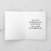 ****パパ****誕生日****へ***** カード (内部)