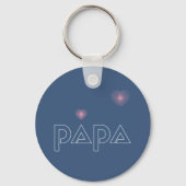 パパ、誘導灯 キーホルダー (裏面)