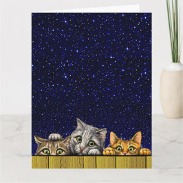 パパ/誰でも – 戻って見る！-グリーティングカード サンキューカード