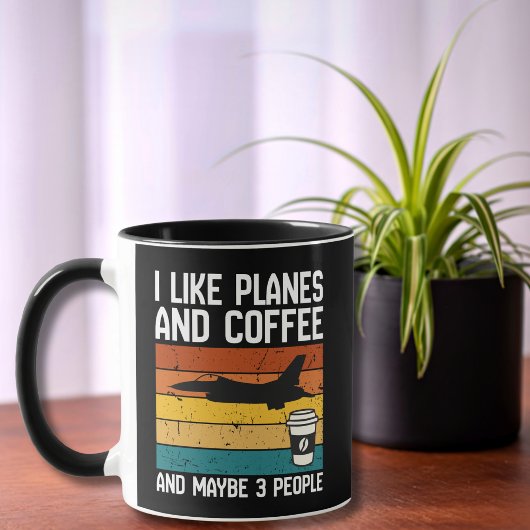 パパ 面白い 誕生日 お父さん 飛行機 コーヒー 3人 マグカップ