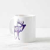 パパ 鹿 コーヒーマグカップ (正面左)