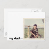 パパ%20004、パパ... ポストカード (正面/裏面)