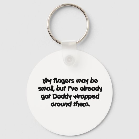 パパ(&A) 包まれた キーホルダー (正面)