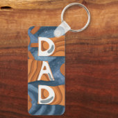 パパ- Happy Father's Day キーホルダー (裏面)