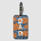 パパ- Happy Father's Day ラゲッジタグ (正面縦)