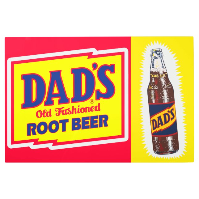 パパ、S メタルプリント (正面)