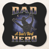 パパA息子のファーストヒーロー ペーパーコースター (正面)