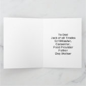 パパBBQグリルマスターファーズデー カード (内部)