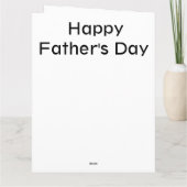 パパBBQグリルマスターファーズデー カード (裏面)