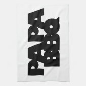 パパBBQ キッチンタオル (縦)