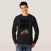パパBod搭載ピザグラフィックパパ Tシャツ (正面フル)